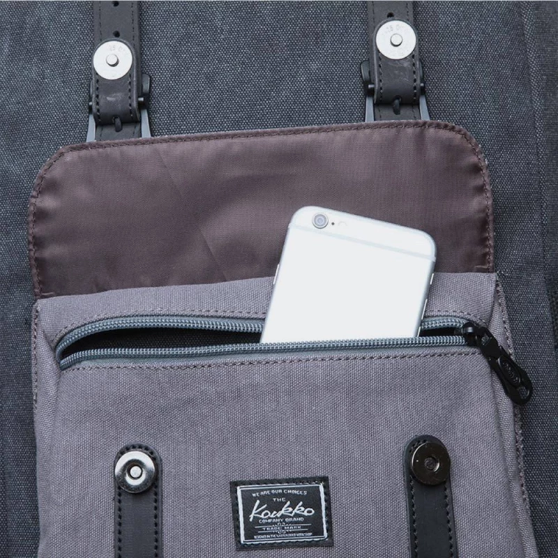 KAUKKO BACKPACK - E5-1-BLACK/GREY