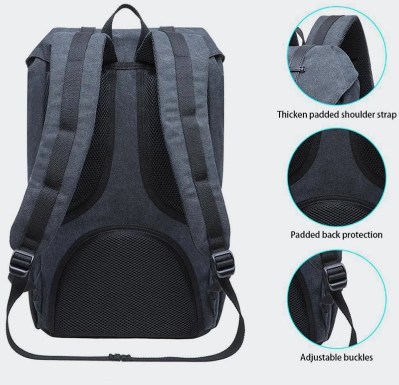 KAUKKO BACKPACK - E5-1-BLACK/GREY