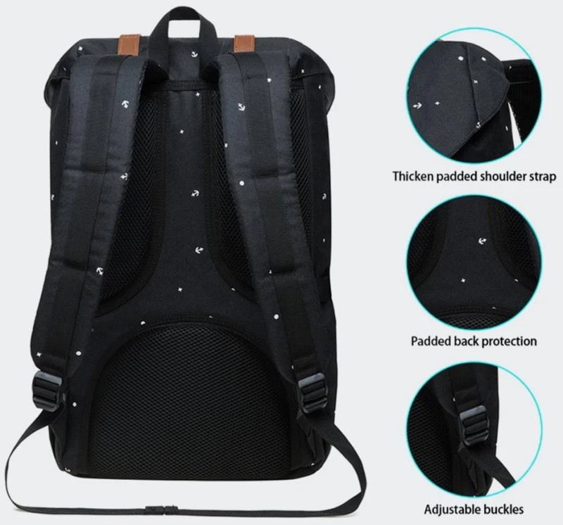 KAUKKO BACKPACK  - EP5-13-BLACK