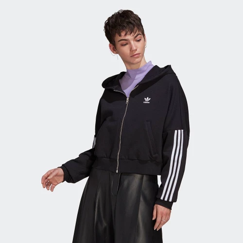 Adidas Adicolor Classics Full-Zip Relaxed Hoodie - HM2130