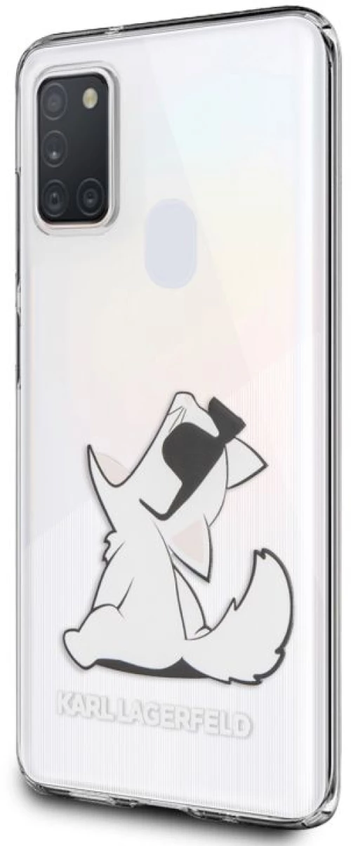 Karl Lagerfeld Choupette Fun Sunglasses - Case for Samsung Galaxy M21 (Transparent)