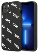 Karl Lagerfeld Allover  - Case for iPhone 13 Mini (Black)