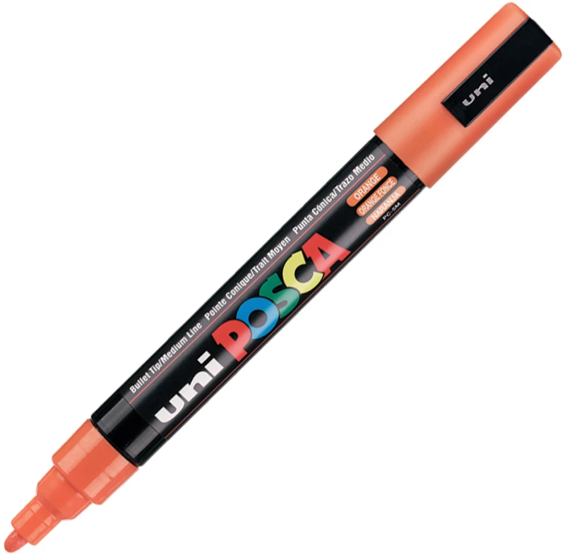 Uniball Posca PC-5M μαρκαδόρος 1.8-2.5mm πορτοκαλί