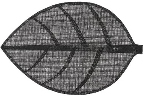 Σουπλά σχέδιο/α φύλλο 50x33 μαύρο