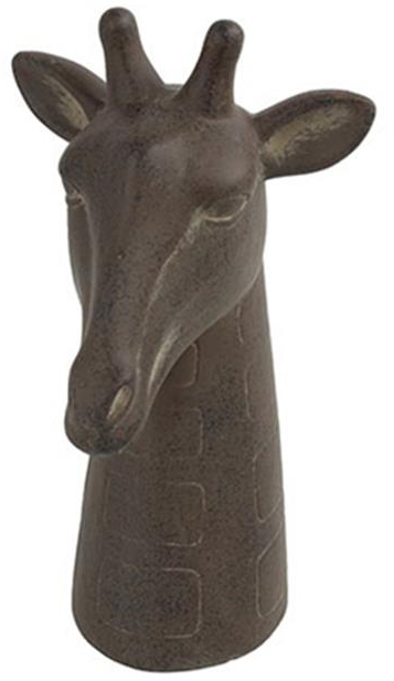 Καμηλοπάρδαλη διακοσμητικό κεραμικό  Καφέ χρ.  28,5εκ.