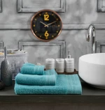 Πετσέτα Μονόχρωμη New Cotton Series - Acqua, Χεριών 30x50