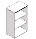 Mio-Cabinet/OP - Ξύλο - 45x80x138 cm