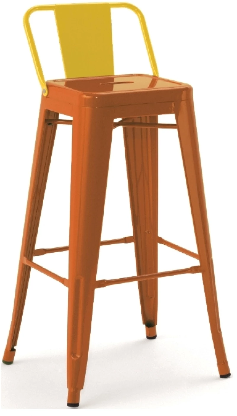 Barstool Dolix/SB2 - Μέταλλο - 44x43x95 cm
