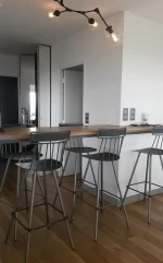 Barstool Ariandy/S - Μέταλλο - 45x44x108 cm