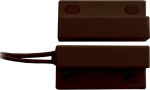 Aleph DC1561  Καφε Φλατζωτή μικρή μαγνητική επαφή (W,B) GAP 25.4 mm