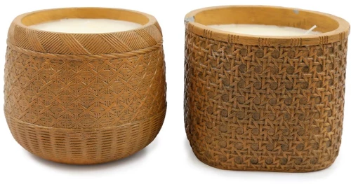 Κασπώ κεραμικό με κερί 13x15