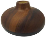 ΚΗΡΟΠΗΓΙΟ Φ12.5x8.5cm LT3713/BLACK-WALNUT - ORIANA FERELLI®