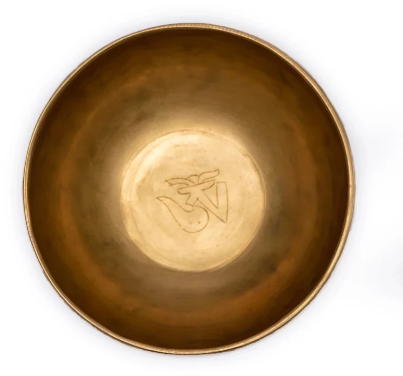 Χειροποίητο Μπολ Διαλογισμού OHM Engraving – Nepal Singing Bowl (Ηχογαβάθα) 16cm