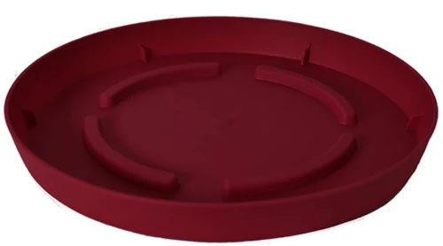 Πιάτο Φ34Χ4εκ.  MΠOPNTΩ/DARK RED - 10.01.00D34DA