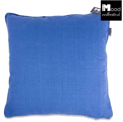 Μαξιλάρι βαμβακερό μπλε 45x45x10