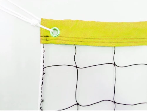 Δίχτυ Beach Volley Minerva 2.0mm Κορδόνι Κίτρινο 30100