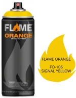Σπρέι Flame Orange Acrylic Spray Paint 400ml Signal Yellow FO-106