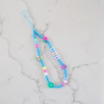 Phone Strap Με Σχέδιο 28764-6 Μπλε Μπλε