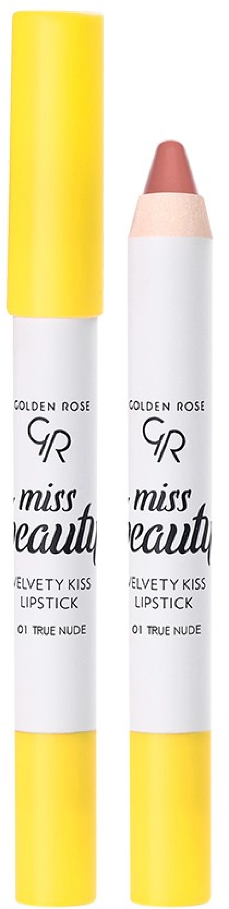 Miss Beauty Velvety Kiss Lipstick GR 3.5gr 01 True Nude
