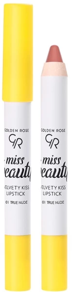 Miss Beauty Velvety Kiss Lipstick GR 3.5gr 01 True Nude