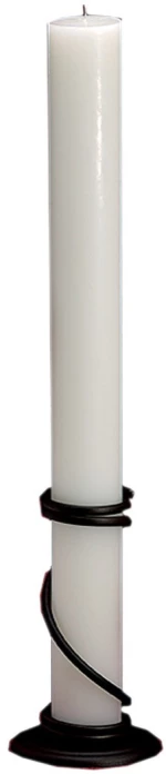 Λαμπάδα Γάμου Κούφιο Κερί 12x140cm NK003 (2ΤΜΧ.) Λευκό Χωρίς Βάση