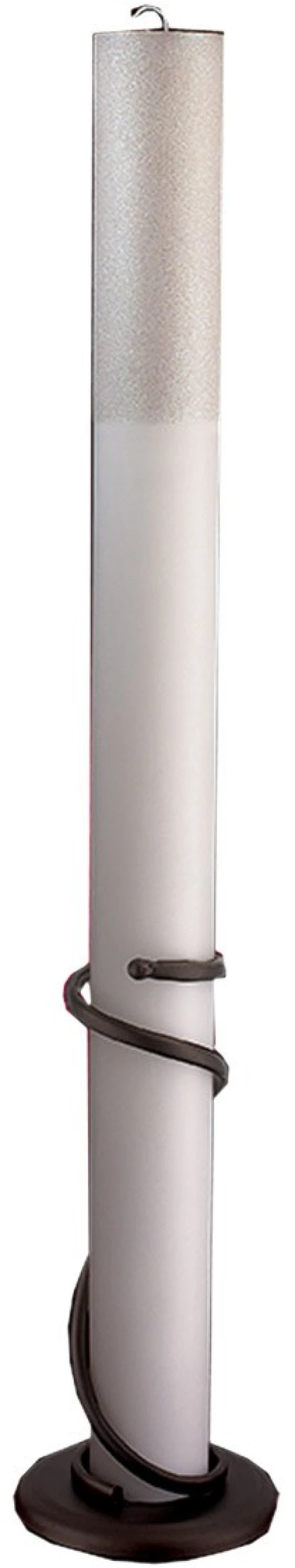 Λαμπάδα Γάμου Κούφιο Κερί 12x140cm NK009 (2ΤΜΧ.) Εκρου Χωρίς Βάση