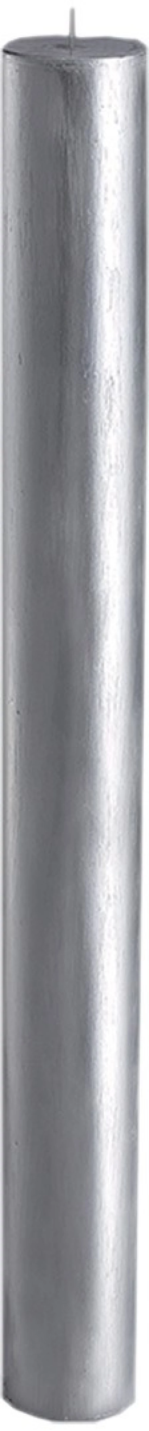 Λαμπάδα Γάμου Κούφιο Κερί Ασημι 15x140cm NK011 (2ΤΜΧ.) Χωρίς Βάση