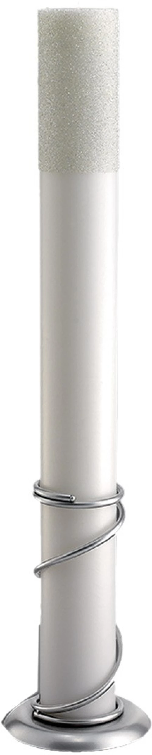 Λαμπάδα Γάμου Κούφιο Κερί Με Χάντρα 15x140cm NK028 (2ΤΜΧ.) Εκρου Με Βάση