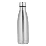 1000ml  Ανοξείδωτο Μπουκάλι Παγούρι Θερμός με Καπάκι Ασφαλείας ασημι