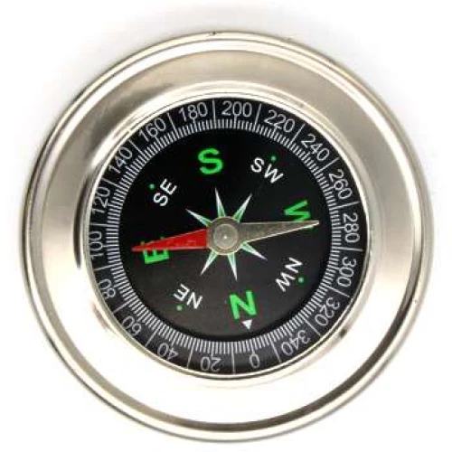 oem Πυξίδα 6cm  silver 200076