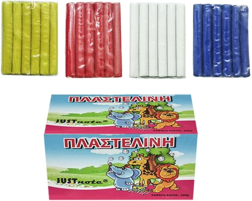 ΠΛΑΣΤΕΛΙΝΗ  ΚΥΤ=11ΧΡΩΜ. 500g Justnote 70899