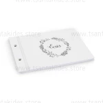 Βιβλίο Ευχών Γάμου Στεφανάκι TS165