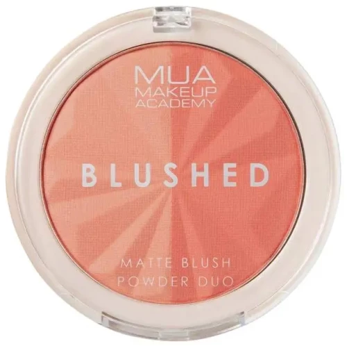 MUA BLUSHED POWDER DUO - PEACHY 8gr