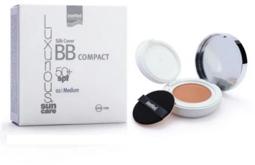 Intermed Luxurious Silk Cover BB Compact 02 Medium Spf50+ 12gr
