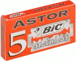 BiC Astor Stainless Ανταλλακτικές Λεπίδες Ασφαλείας 5τμχ