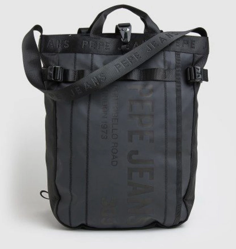ΑΝΔΡΙΚΗ ΤΣΑΝΤΑ  PEPE JEANS ΜΑΥΡΗ PM030749