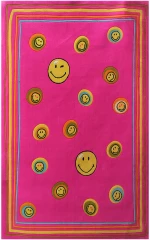 Χαλί 160x230cm φούξια Vasilas Home Smilley World 8901