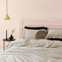 Σεντόνια σετ4 nature bamboo 250x270cm Palamaiki 9-010709-001 Μπεζ
