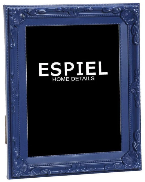 Κορνίζα polyresin Μπλε 10x15cm Espiel SOF133
