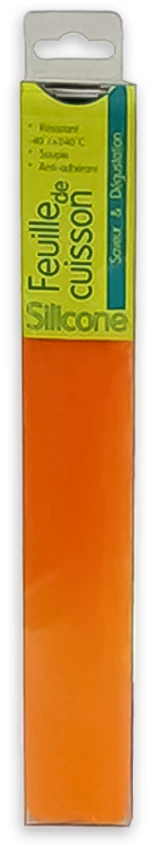 Φύλλο σιλικόνης Ζαχαροπλαστικής 35x24cm Espiel ΚΒ50351D12 Πορτοκαλί