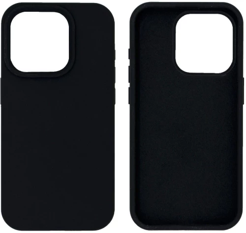 Θήκη Ancus Silicon Liquid για Apple  iPhone 15 Pro Μαύρο