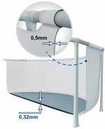 Πισίνα Αποσπώμενο Intex 26710NP 6503 L 366 x 76 x 366 cm