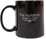 The Hundreds Numero Alpha Mug Black
