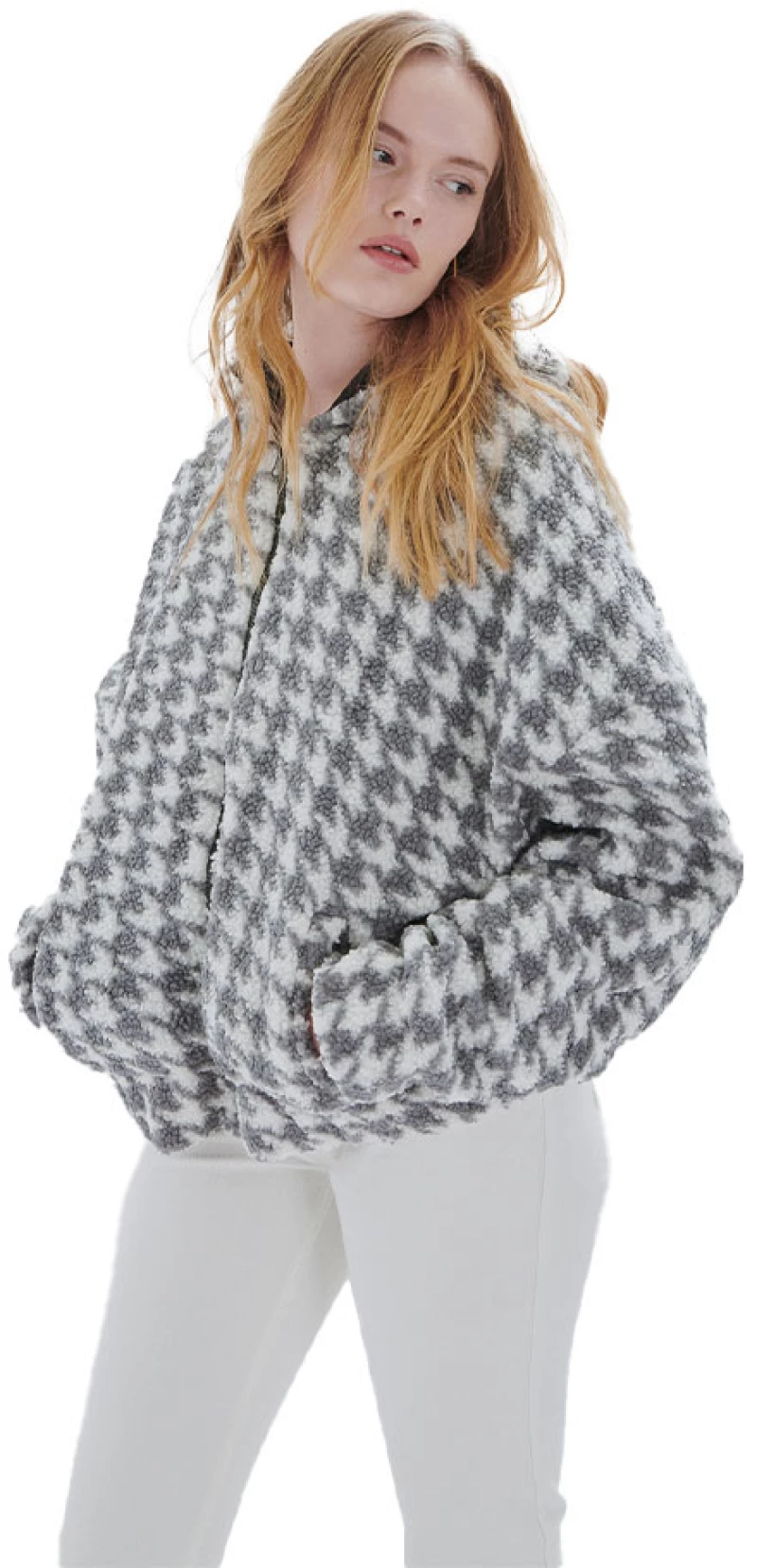 24 Colours Fleece Jacket Grey