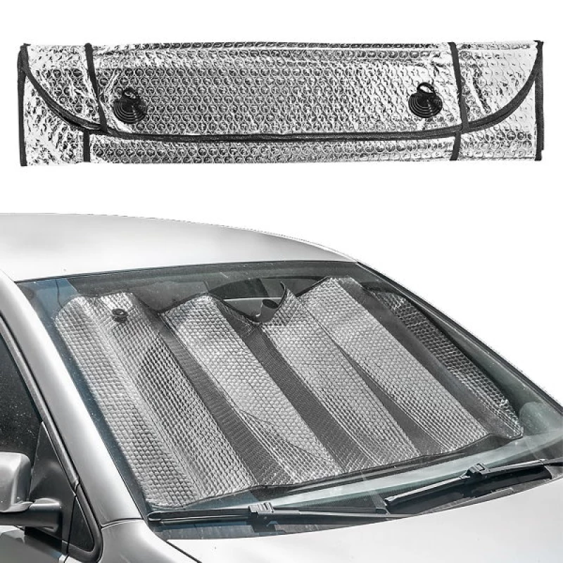 Ηλιοπροστασια Αυτοκινητου Aluminium 60x130cm (OEM)