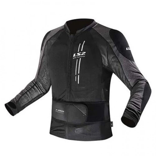 LS2 X-Armor Jacket Black/Silver