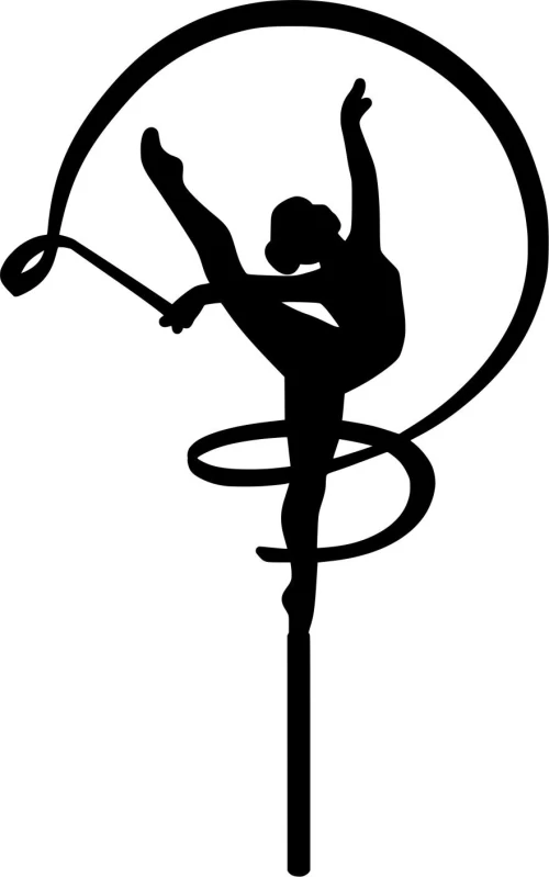 Cake Topper Ρυθμική ΜΑΥΡΟ
