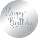 Disc Topper Happy Birthday v5 12 τμχ ROZE GOLD ΚΑΘΡΕΠΤΗΣ