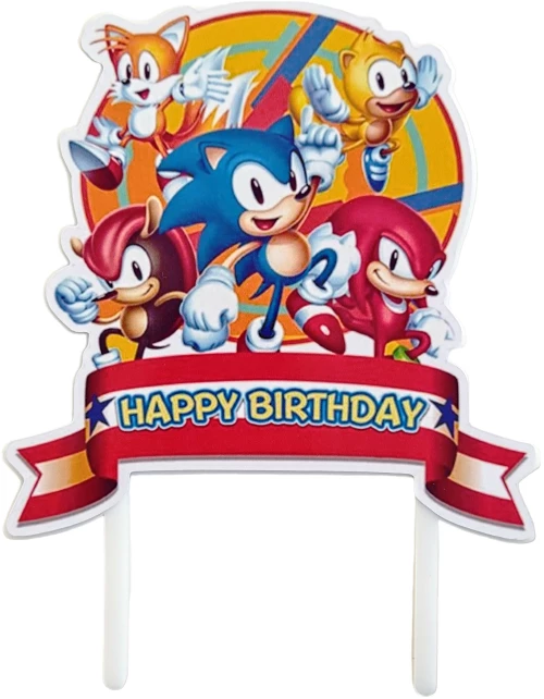 Cake Topper Sonic