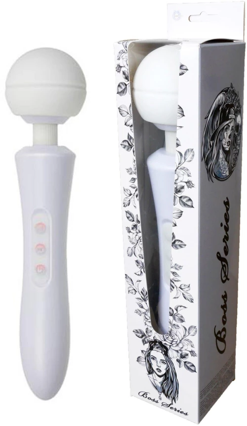 Stιmulator-Massager Ultra Powerful -Big USB White 20 Function